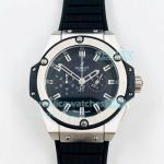 Copy Hublot Big Bang King Power 45mm Black Chronograph Quartz Watch